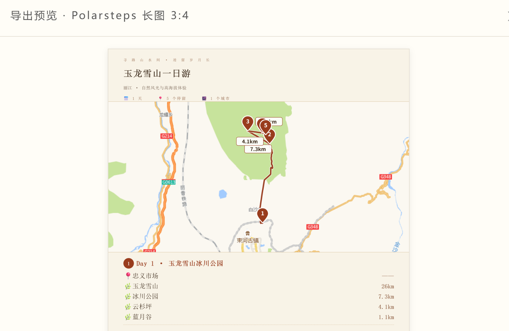 导出预览